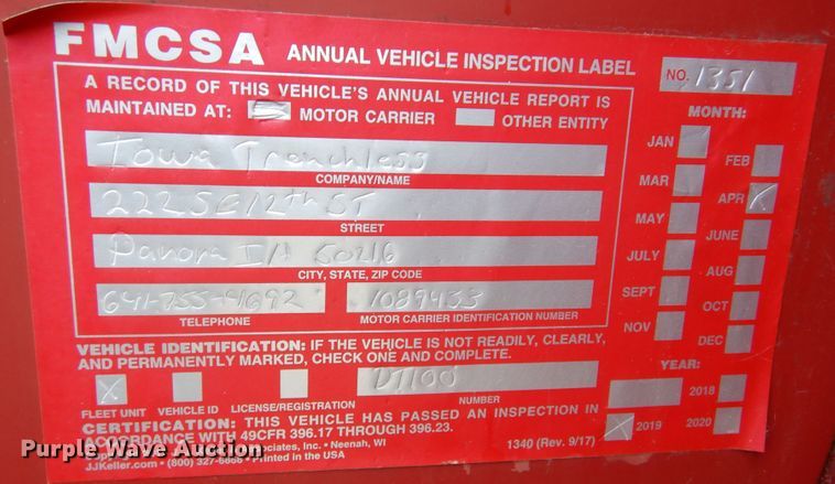 image for item KA9464 1990 Mack 600  dump truck