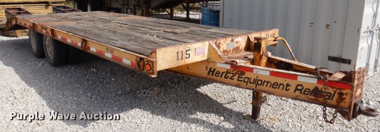 image for item KA9472 1999 Trail King TK20-2500  equipment trailer