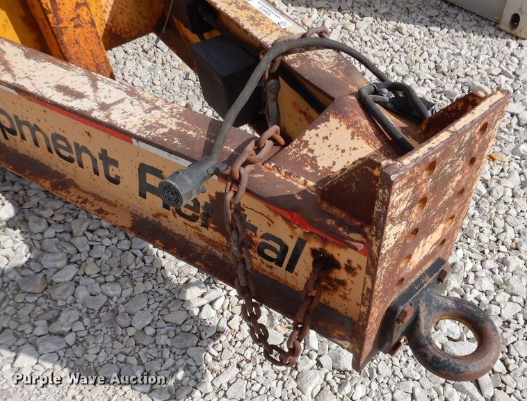 image for item KA9472 1999 Trail King TK20-2500  equipment trailer