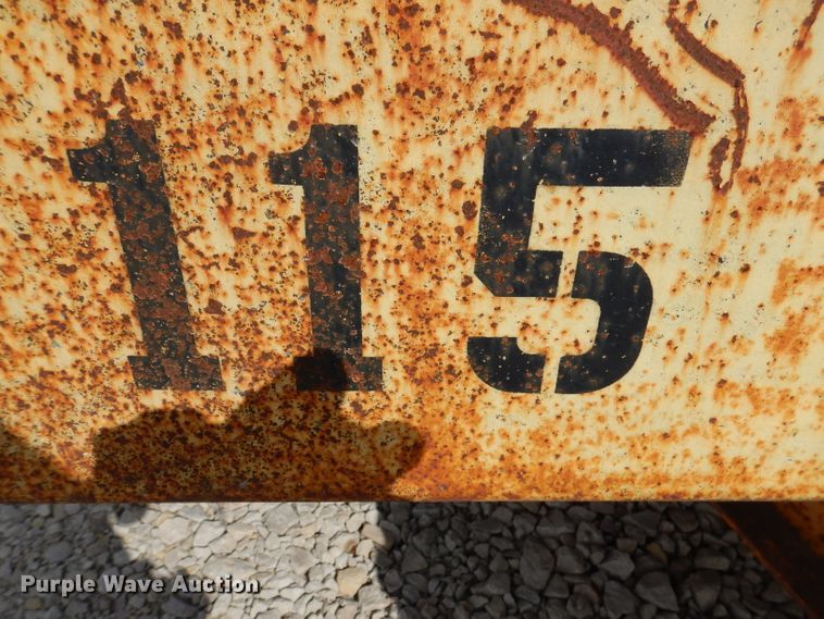 image for item KA9472 1999 Trail King TK20-2500  equipment trailer