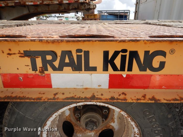 image for item KA9472 1999 Trail King TK20-2500  equipment trailer
