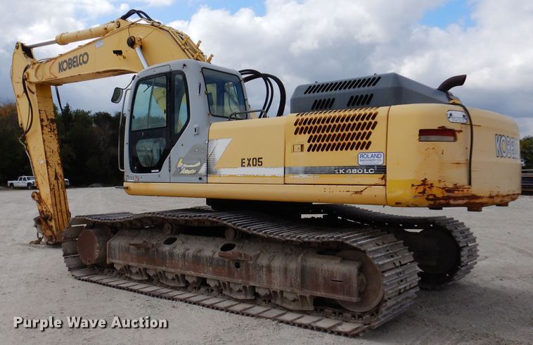 image for item KA9473 2001 Kobelco SK480LC  excavator