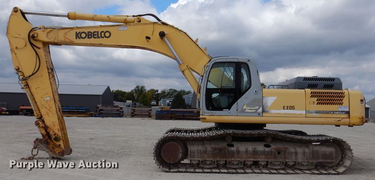 image for item KA9473 2001 Kobelco SK480LC  excavator