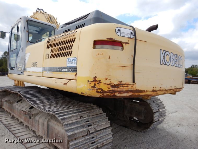 image for item KA9473 2001 Kobelco SK480LC  excavator