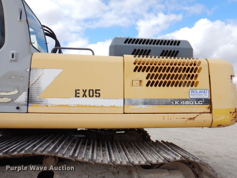 image for item KA9473 2001 Kobelco SK480LC  excavator