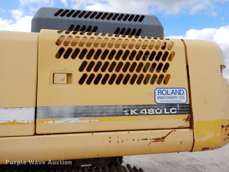 image for item KA9473 2001 Kobelco SK480LC  excavator