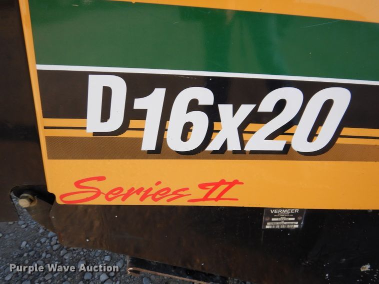 image for item KA9494 2012 Vermeer D16X20II  directional boring unit