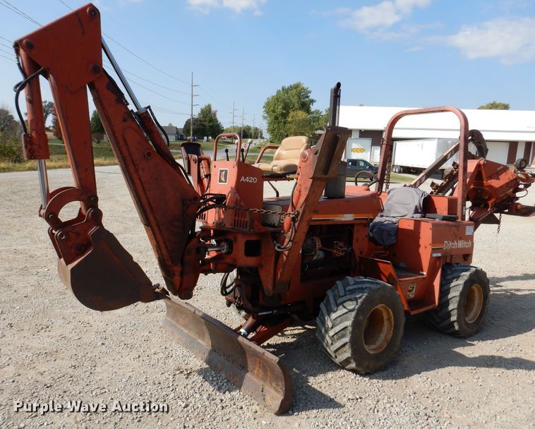 image for item KA9495 1988 Ditch Witch 5110  trencher