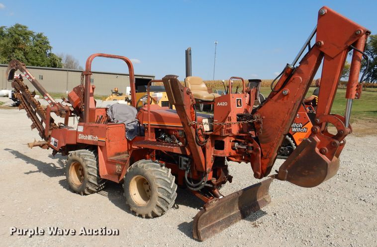 image for item KA9495 1988 Ditch Witch 5110  trencher