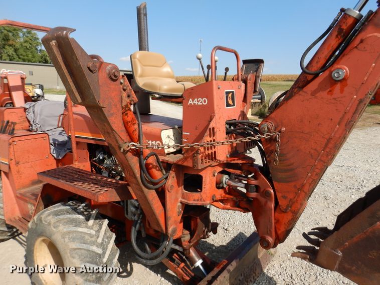 image for item KA9495 1988 Ditch Witch 5110  trencher
