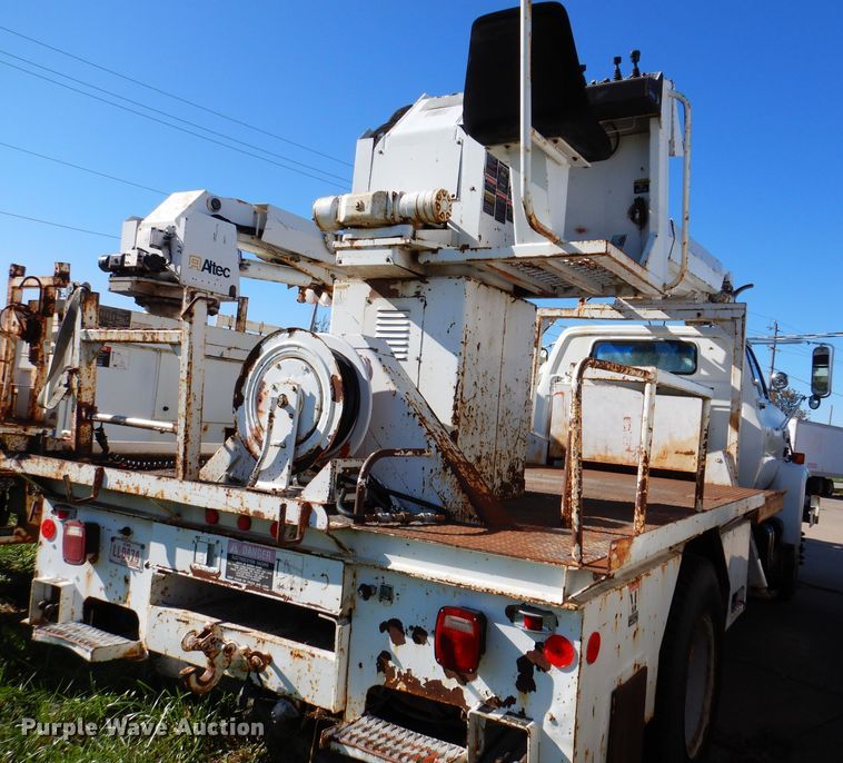 image for item KA9597 1988 Chevrolet Kodiak C70  digger derrick truck