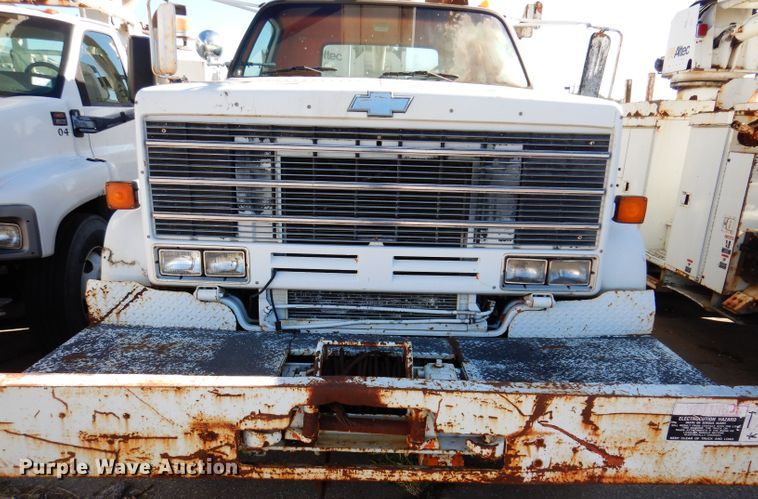 image for item KA9597 1988 Chevrolet Kodiak C70  digger derrick truck