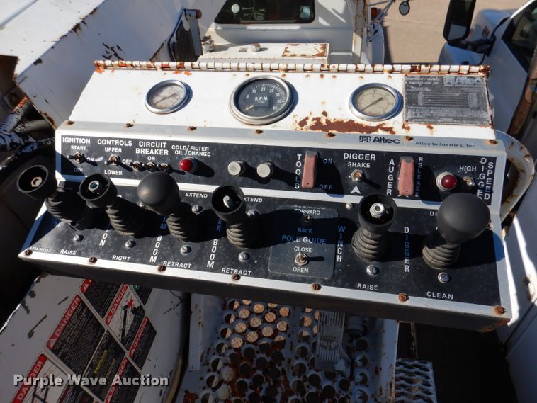 image for item KA9597 1988 Chevrolet Kodiak C70  digger derrick truck