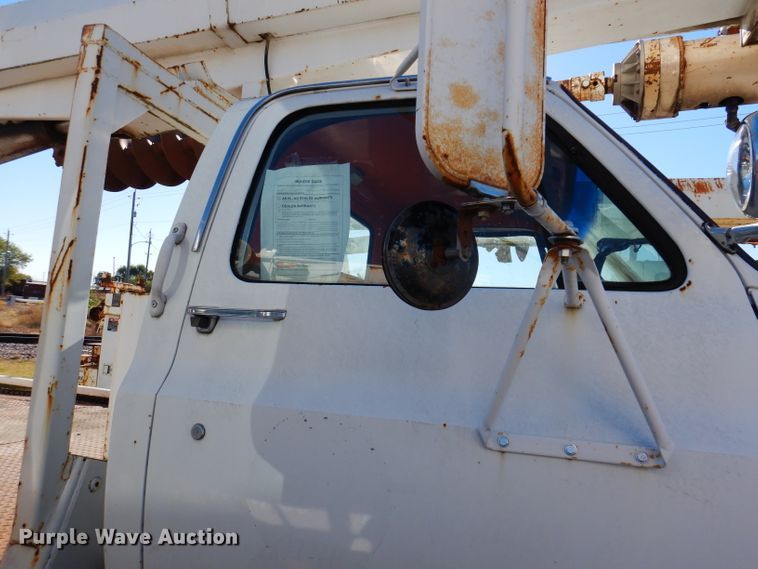 image for item KA9597 1988 Chevrolet Kodiak C70  digger derrick truck