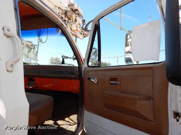 image for item KA9597 1988 Chevrolet Kodiak C70  digger derrick truck