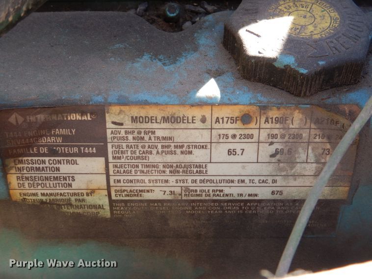 image for item KA9598 1995 International 4700  dump truck