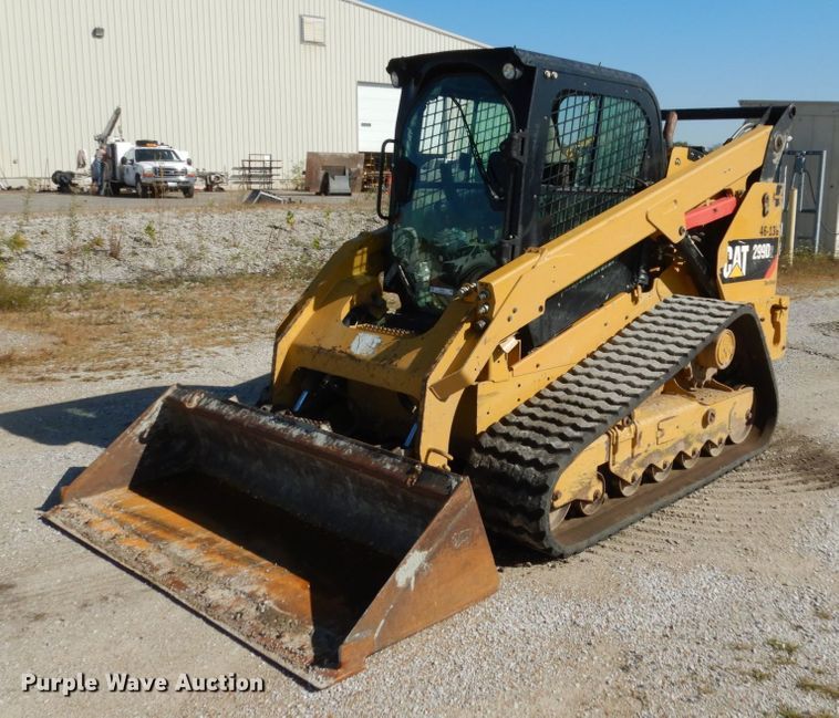 image for item KI9459 2018 Caterpillar 299D2  tracked skid steer loader