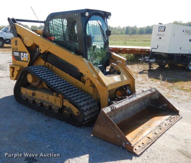 image for item KI9459 2018 Caterpillar 299D2  tracked skid steer loader