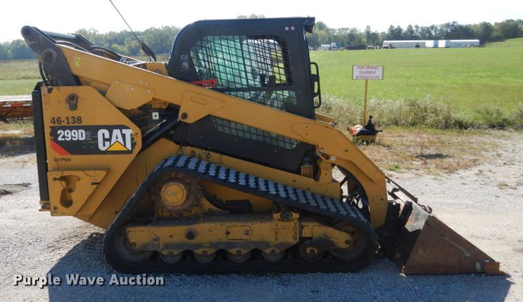 image for item KI9459 2018 Caterpillar 299D2  tracked skid steer loader