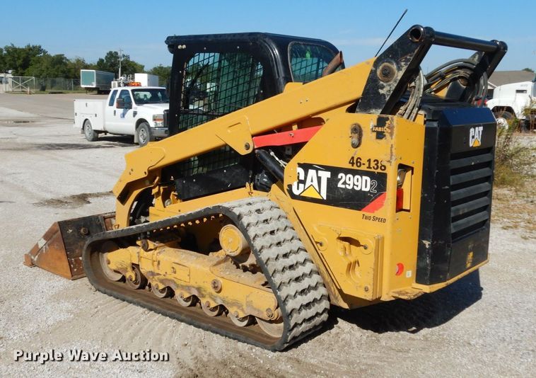 image for item KI9459 2018 Caterpillar 299D2  tracked skid steer loader