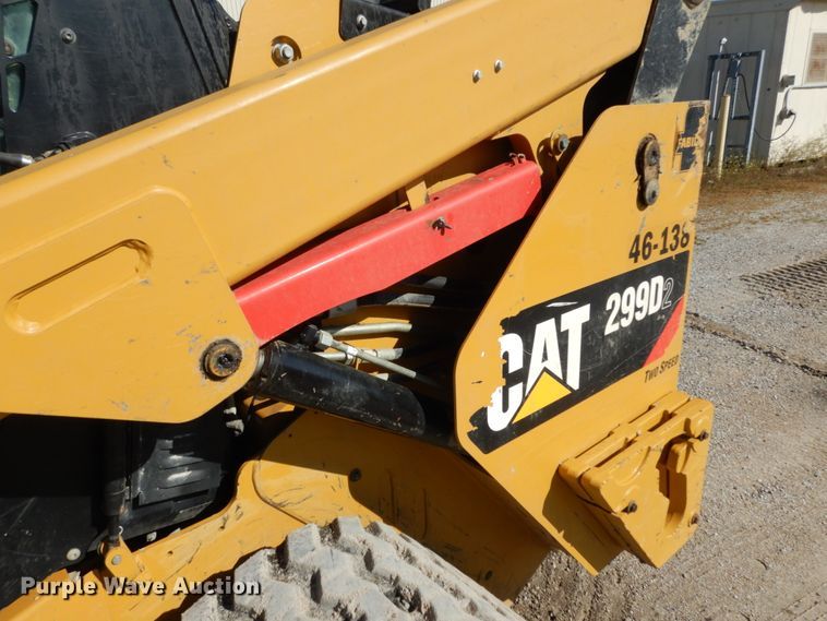 image for item KI9459 2018 Caterpillar 299D2  tracked skid steer loader
