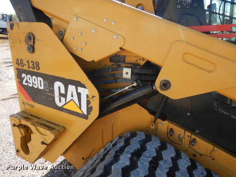 image for item KI9459 2018 Caterpillar 299D2  tracked skid steer loader