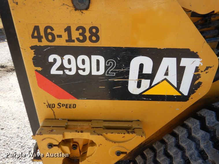image for item KI9459 2018 Caterpillar 299D2  tracked skid steer loader