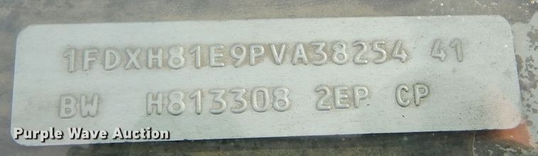 image for item KO9193 1993 Ford CF8000  dump truck