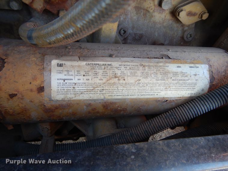 image for item KO9219 2004 Peterbilt 378  dump truck