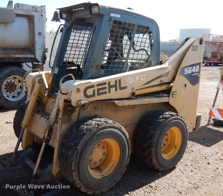 image for item KO9220 2008 Gehl 5640 Turbo  skid steer loader