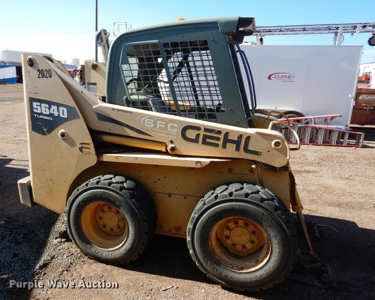 image for item KO9220 2008 Gehl 5640 Turbo  skid steer loader