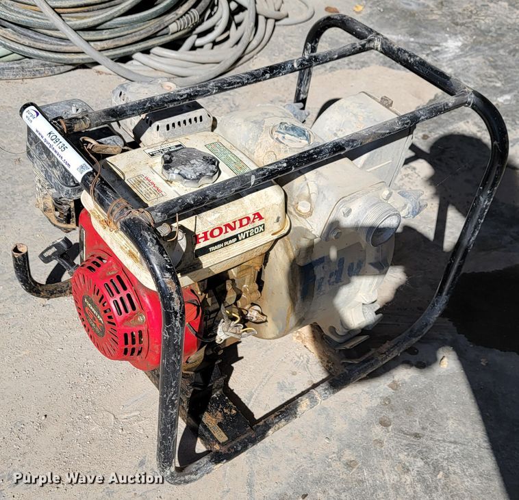 image for item KQ9135 Honda WT20X  trash pump