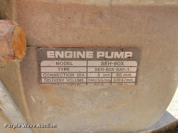 image for item KQ9143 SEH80X trash pump