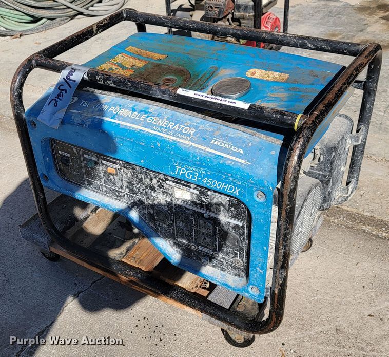 image for item KQ9145 Tsurumi TPG3-4500HDX  generator