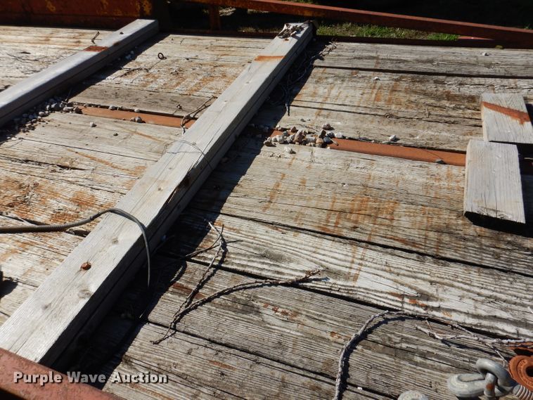 image for item KY9704 1998 Belshe T18  equipment trailer