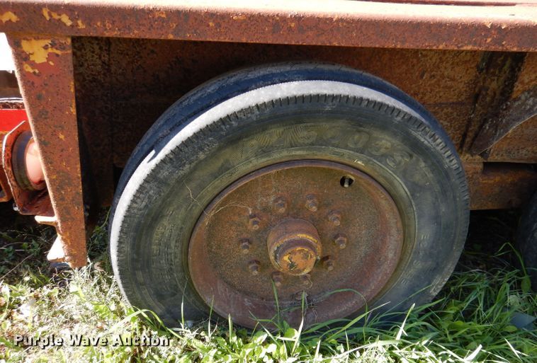 image for item KY9704 1998 Belshe T18  equipment trailer