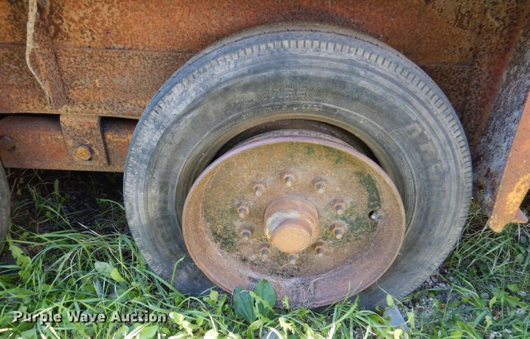 image for item KY9704 1998 Belshe T18  equipment trailer