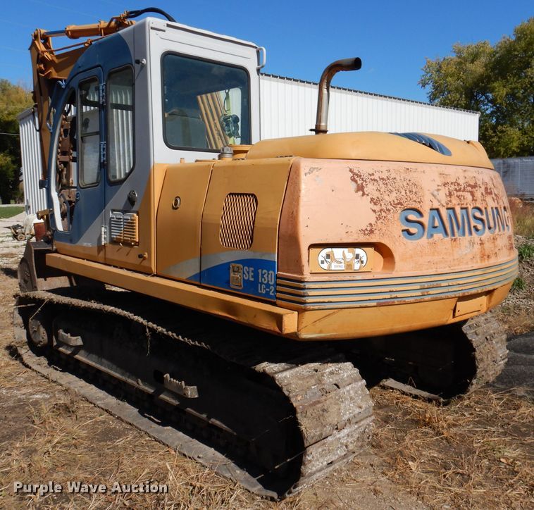 image for item KY9706 1998 Samsung SE130LC-2  excavator