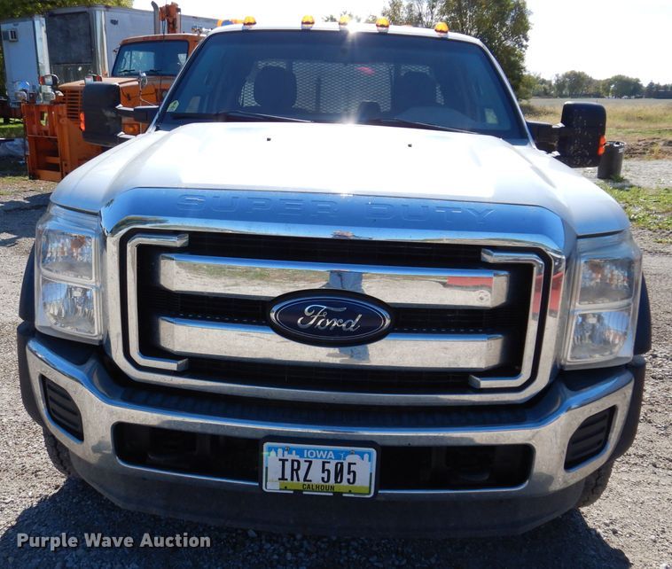 image for item KY9712 2014 Ford F450 Super Duty  flatbed truck