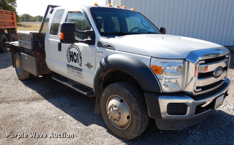 image for item KY9712 2014 Ford F450 Super Duty  flatbed truck