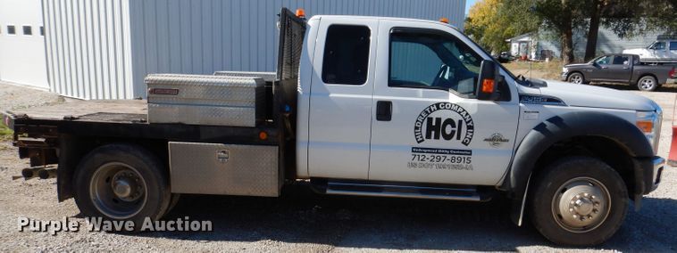 image for item KY9712 2014 Ford F450 Super Duty  flatbed truck