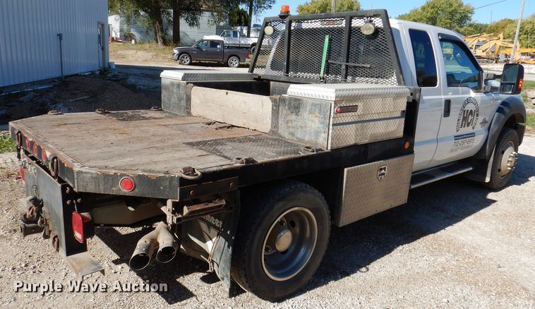 image for item KY9712 2014 Ford F450 Super Duty  flatbed truck