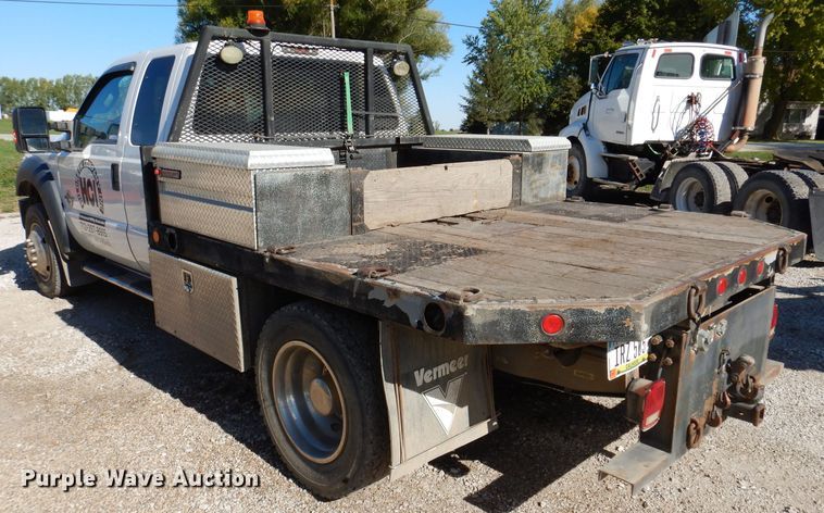 image for item KY9712 2014 Ford F450 Super Duty  flatbed truck