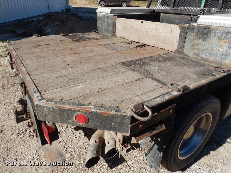 image for item KY9712 2014 Ford F450 Super Duty  flatbed truck