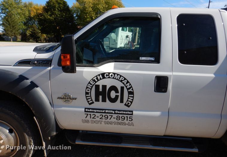 image for item KY9712 2014 Ford F450 Super Duty  flatbed truck