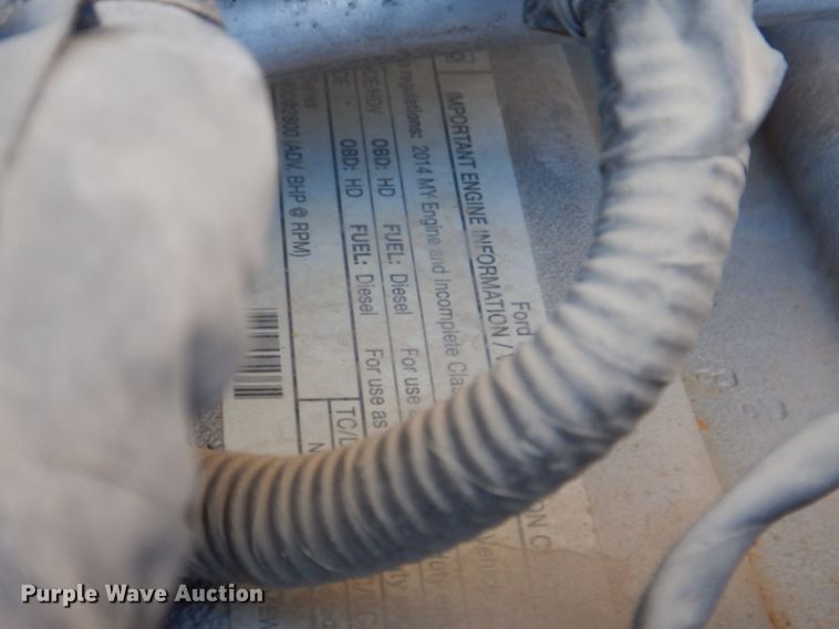 image for item KY9712 2014 Ford F450 Super Duty  flatbed truck