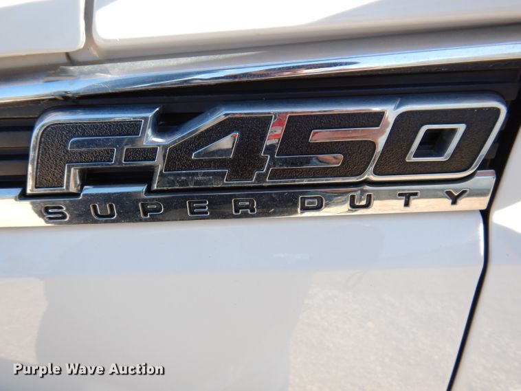 image for item KY9712 2014 Ford F450 Super Duty  flatbed truck