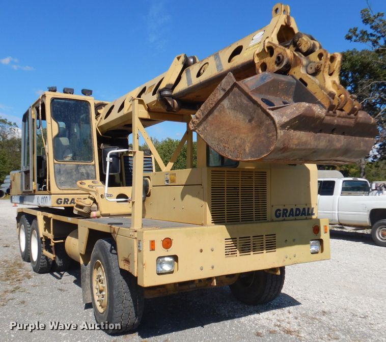 image for item DA5400 1996 Gradall XL4100  wheeled excavator