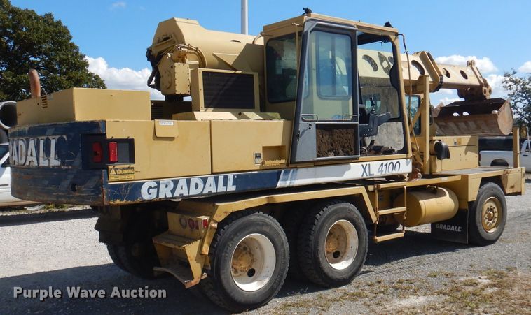 image for item DA5400 1996 Gradall XL4100  wheeled excavator