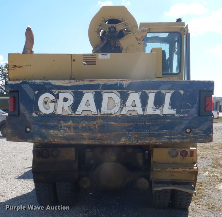 image for item DA5400 1996 Gradall XL4100  wheeled excavator
